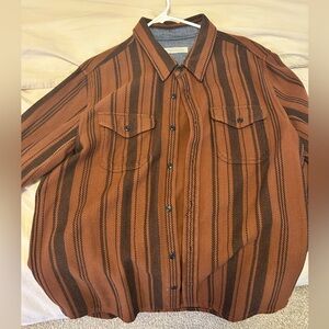 Outerknown sweater shirt flannel